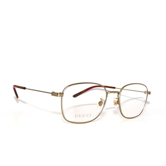 Gucci GG0685OA 0685OA 003 53 Matte Gold Eyeglasses 0685 - Picture 3 of 5